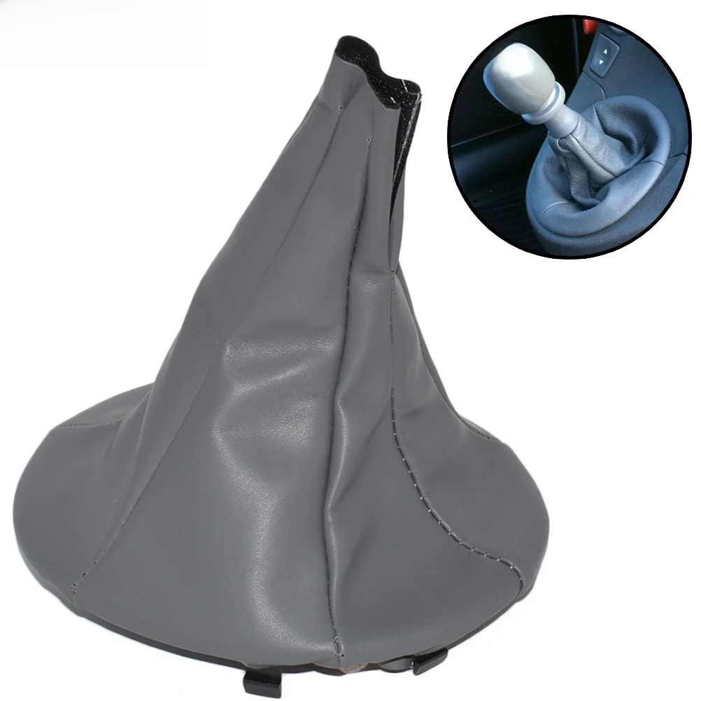 Couvercle anti-poussière de coffre de collier de changement de vitesse de voiture en cuir PU, GaClaitor, Fiat 500 500c Krasno2003-2006 2007 2008 2009 2010 2011 2012