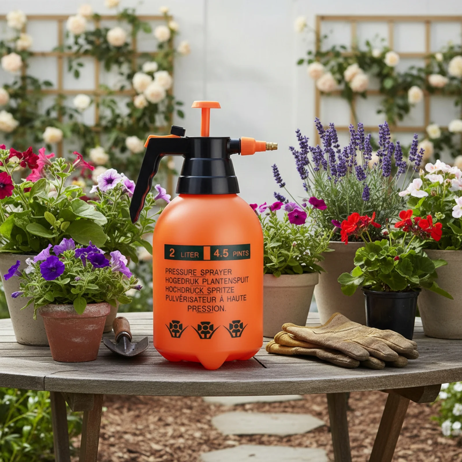 

0,8 л/1,5 л/2 л/3 л ручной распылитель воды под давлением портативный садовый опрыскиватель дезинфекционный распылитель для полива растений цветов автомойка