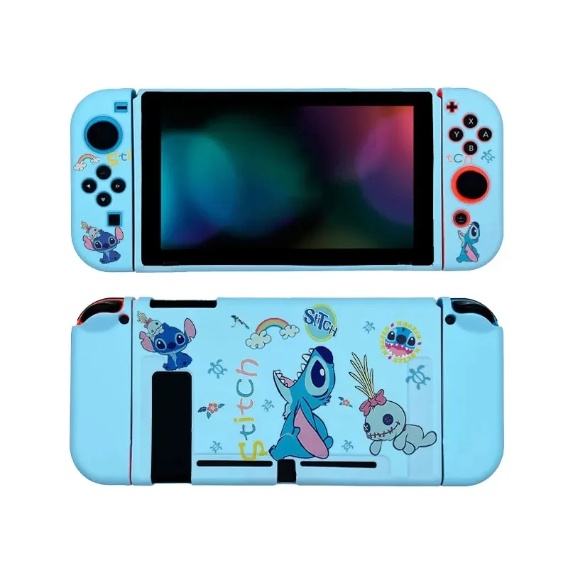 Étui de dessin animé pour Console de jeu Nintendo Switch Oled, coque de contrôleur Joy Con, housse de protection en Silicone TPU souple, accessoires