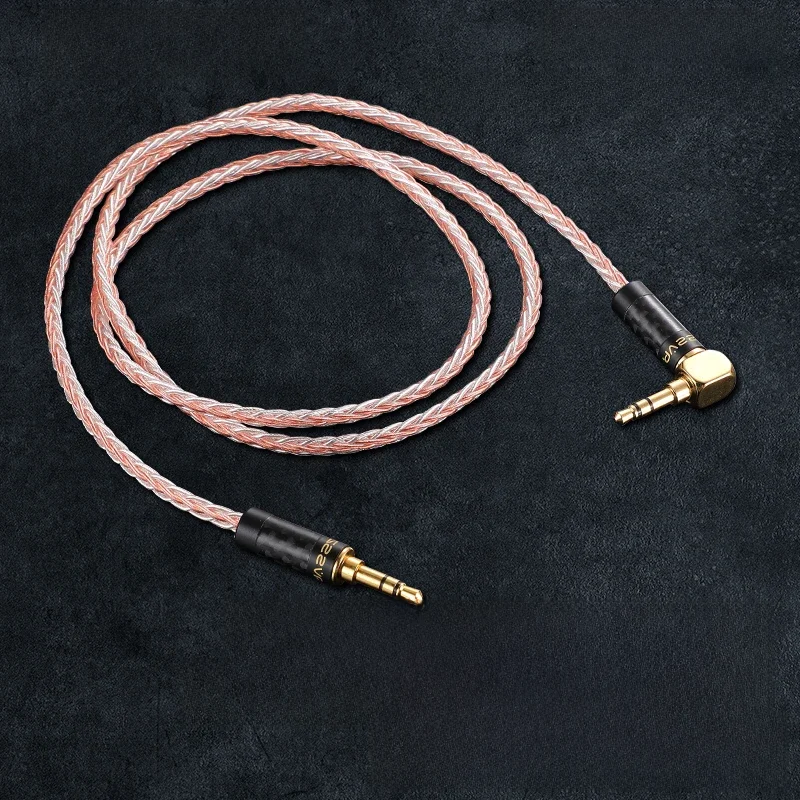 AVSSZ 0.2m-3m Kabel DIY do głośników, słuchawek, telefonu komórkowego, samochodowy kabel AUX, złącze TRS TRRS 3.5 na 3.5, 3.5 na 4.4, 3.5 na 2.5, 4.4 na 4.4 — zdjęcie produktu 7