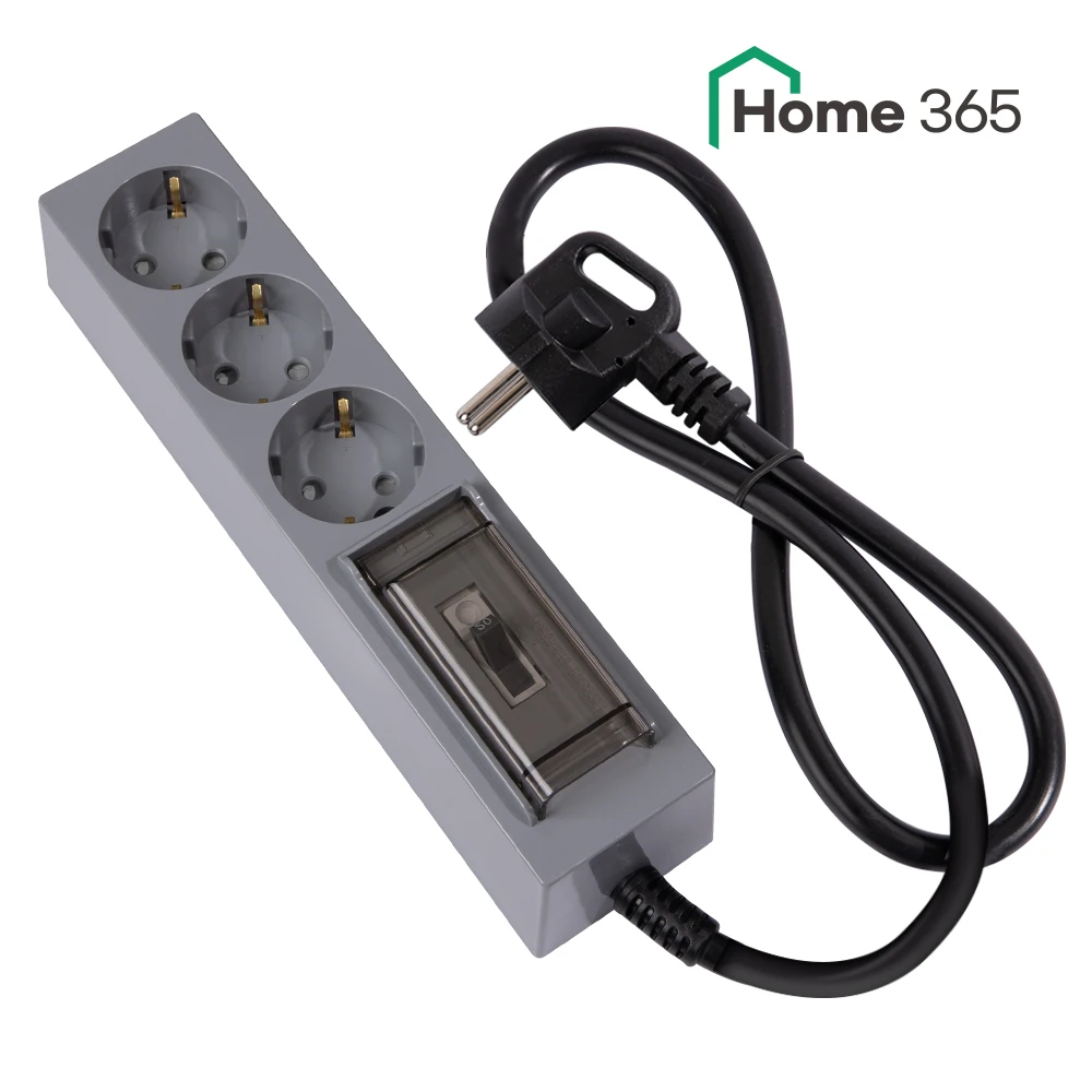 Domestic High Capacity 4000w Multi-outlet 3-gu 0.7m Grey