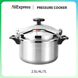 Pressure Cooker Commercial Thickening Large Capacity Gas Induction Cooker General Explosion-proof Household Pressure Cooker