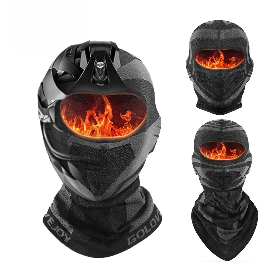 AliExpress GTUBIKE Thermal Motorcycle Riding Face Mask Balaclava Head Cover Ski Bicycle Cycling Windproof Warm Motorcycle Hat Headwear