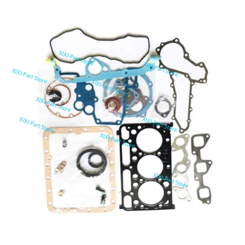 

D1703 Full Gasket Kit Set For Kubota Engine Piston Cylinder Head Gasket Overhaul Rebuild Kit Piston Ring