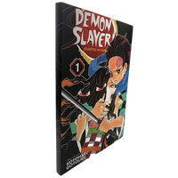 Anime Demon Slayer Kimetsu Vol 1 Yaiba Japan Youth Teens Fantasy Science Mystery Suspense Manga Comic Book English