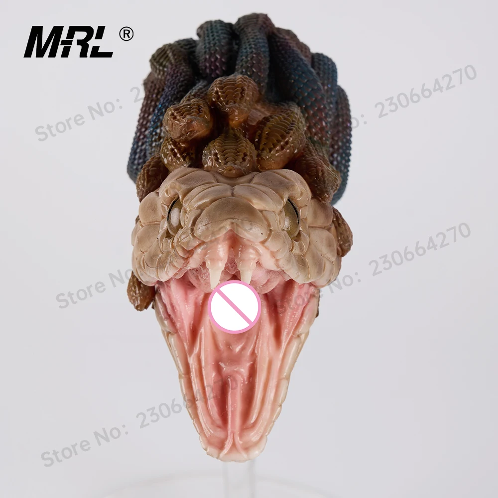 MRL【Аниме-серия】Силиконовая секс-кукла Медуза-гиперреалистичная голова змеи, человеческое лицо, двухканальный дизайн, игрушка для мастурбации для взрослых