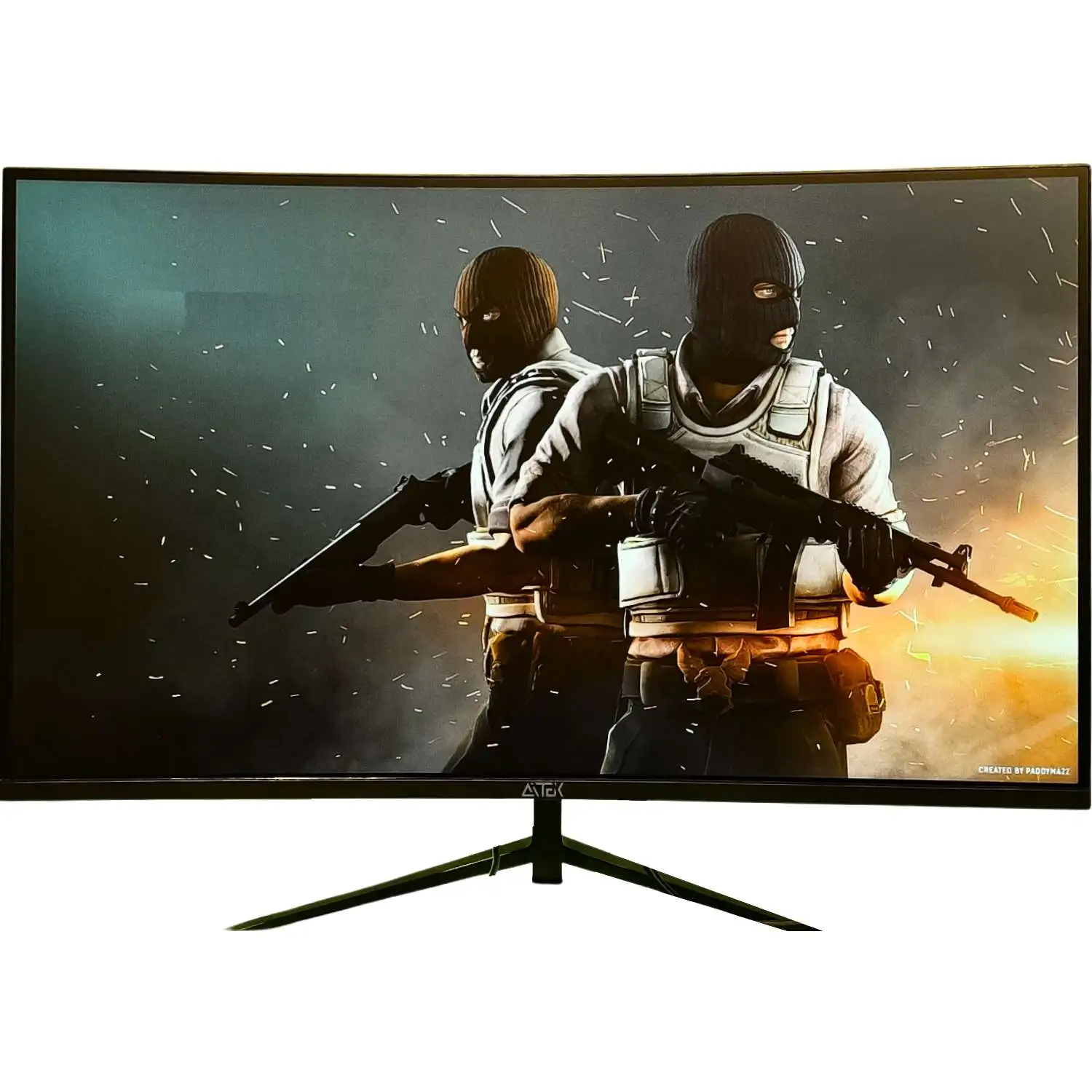 Curved Monitor 27 Inch 165Hz 1Ms Full HD Resolution Black HDMI-Ergonomic Design