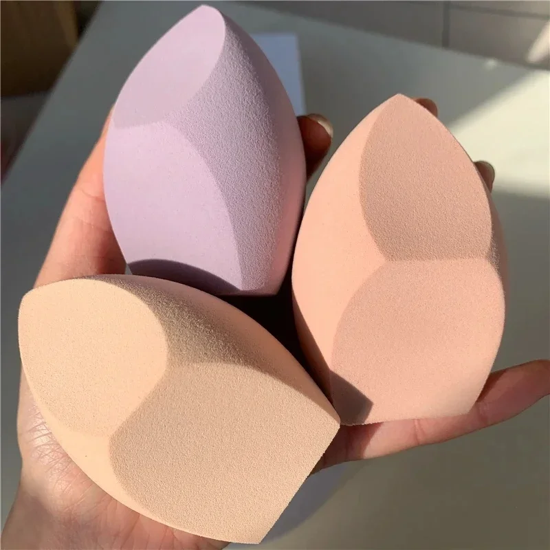3szt Duży rozmiar gąbki do makijażu Puff Foundation Cosmetic Puff Wet And Dry Dual Use Soft Makeup Foundation Sponge Puff Make Up Puffs — zdjęcie 2
