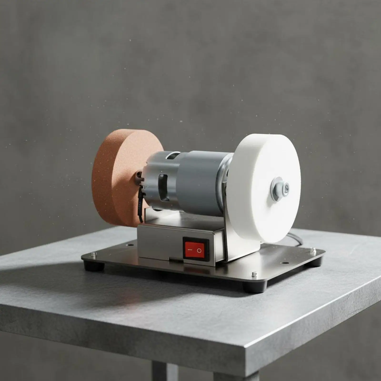 Multifunctional Electric Grinding Machine Small Household Grinder Benchtop Electric Sharpening Tool Benchtop With Double-Wheel