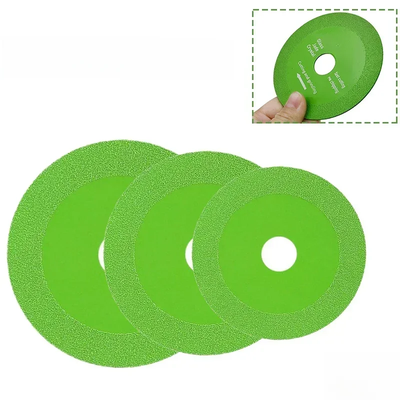 1 szt. 100/115/125mm diamentowe ostrze do cięcia szkła cienkie brzeszczot trwała tarcza do cięcia kamienia do szkła ceramicznego Jadeitowe płytki marmurowe — zdjęcie 2