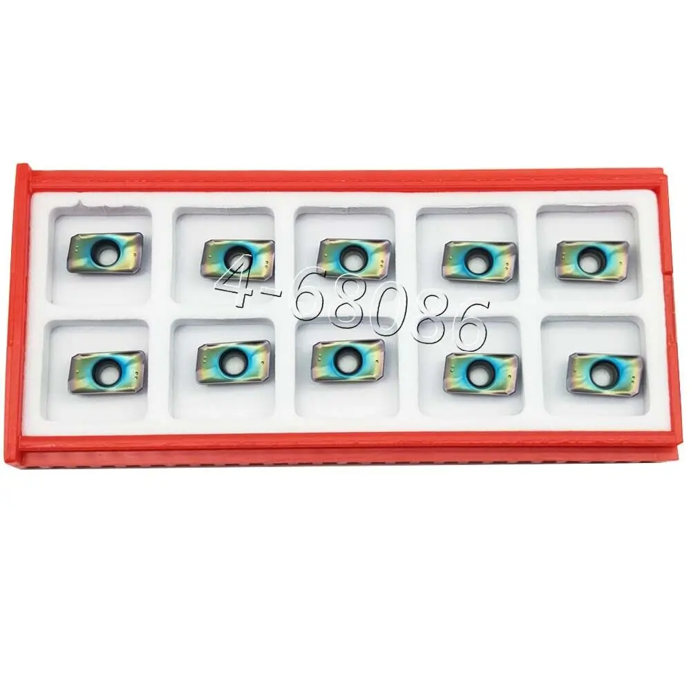 HRC65 ° APMT1135PDER-DP 1135 APMT 1135PDER DP APKT1135, 90 ° 절삭 카바이드 인서트, 강철용 밀링 인서트, 10 개