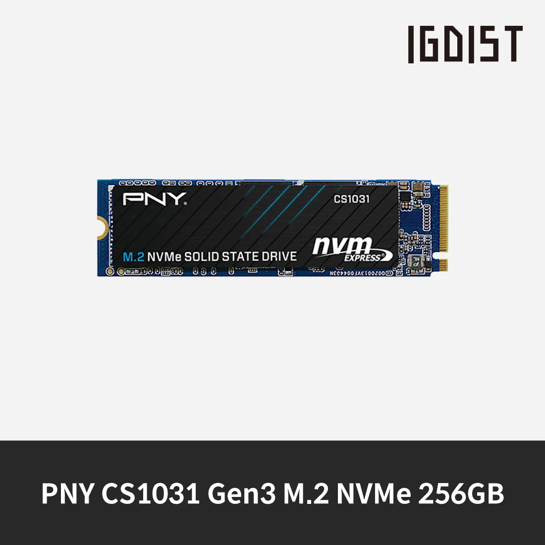 [Domestic shipment genuine] PNY CS1031 Gen 3 M.2 NVMe J-Hyun (256GB)