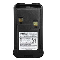 Walkie Talkie Li-ion Battery Pack 3500mAh for Radtel RT-4D Two Way Ham Radio