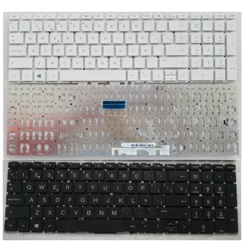 Klawiatura SP/LA/AR do laptopów HP Pavilion 15-DA, 15-CX, 15-DB, 15-DX, 15-DR, GW 250, 255, 256, G7, 15-CN, 15-CS, 15-CR/CW/DK, 17-BY, 17-CA, TPN-C135. — zdjęcie produktu 7