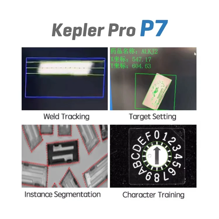 Kepler Pro P7 Deep Learning Machine Vision OCR Software for Image Classification Object Detection Segmentation Industrial Automa