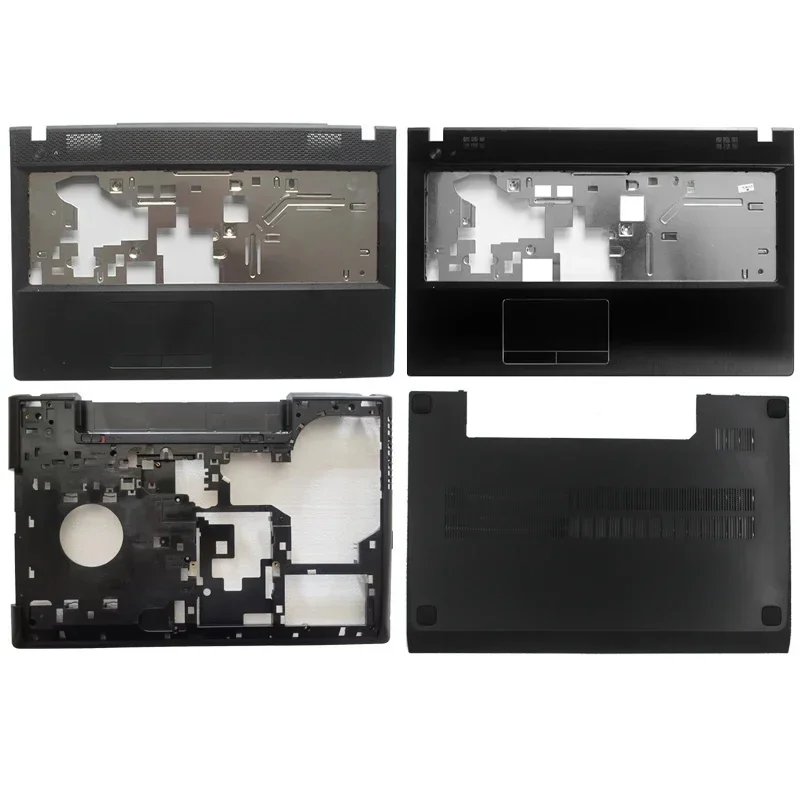 Nowy dla Lenovo G500 G505 G510 G590 Laptop podpórka pod nadgarstki górna/dolna obudowa podstawa/laptop Case tylna pokrywa czarny — zdjęcie 2