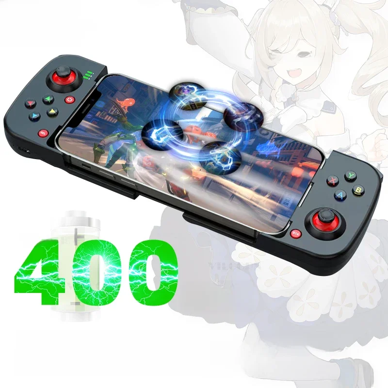 D3 gamepad telescópico bt bluetooth controlador de jogo para pc ios android pubg switch ps4