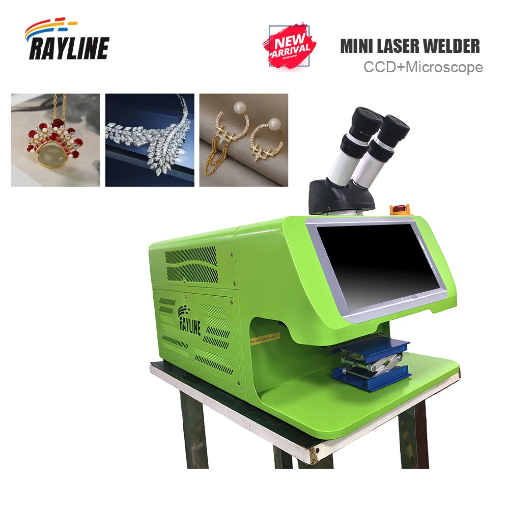 200W Jewelry Laser Spot Welding Machine YAG Laser Welder for Gold Silver Jewelry Repair Ring Necklace Bracelet Welding Equipment