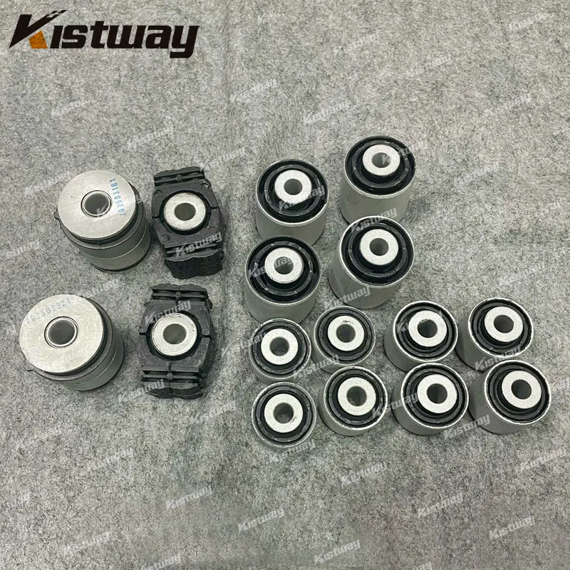 16PCS Good Rear Upper Lower Ball Joint Control Arm Bushing Kit For Audi A4 B8 A5 Q5 S4 S5 A6 C7 A7 4GD A8 D4 For Porsche Macan