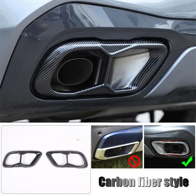 Pot D'Échappement Voiture Pour BMW X5 G05 X6 G06 X7 G07 2019-2021 - Version Sport Silencieux Arrière Couvercle Tuyau