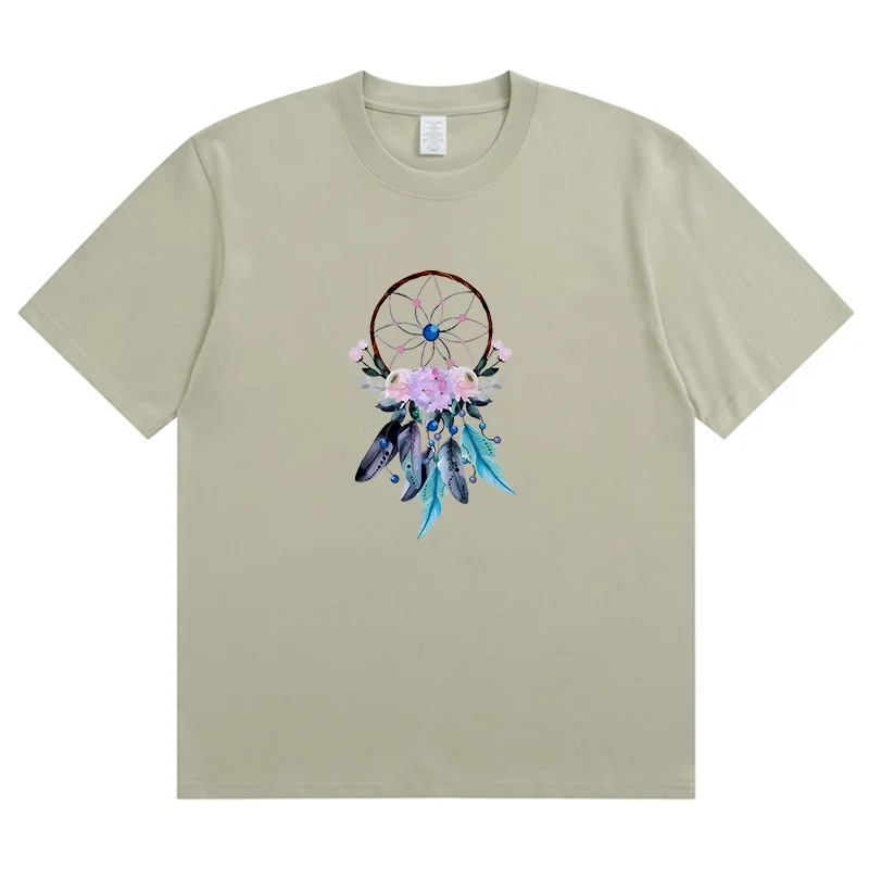 Summer New Sweet Cartoon Cute Dream Catcher Fashion Sports Women's T-Shirt Harajuku Graphic Clothing Women's Top,Drop Ship