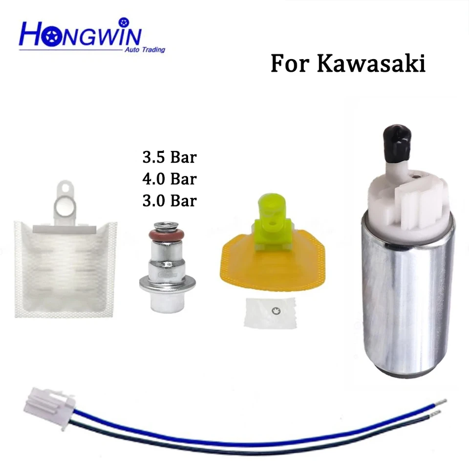 ブブリ EFI Fuel Pump Filter Kit Regulator For Kawasaki Ninja ZX-10R QFS