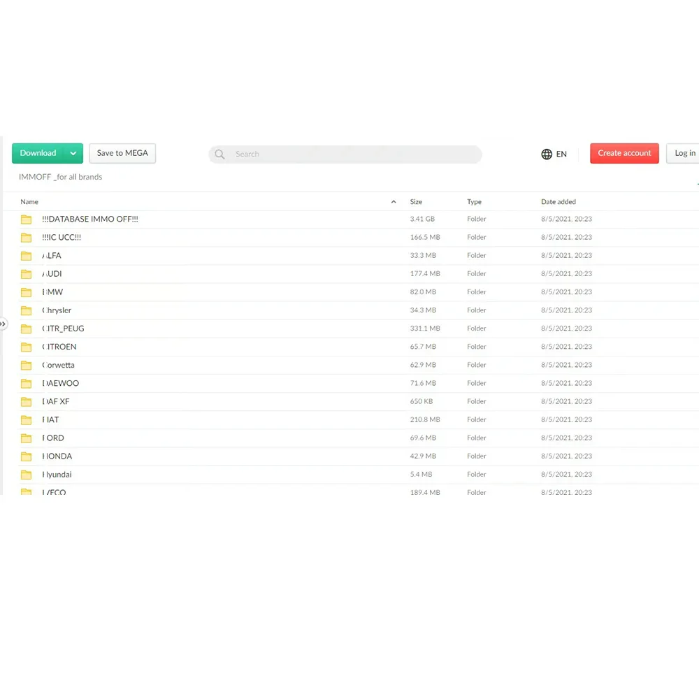 IMMO OFF FILE PACKAGE For All Brods for V vv VAG for AUDI for HONDA for BMW for RENAULT ECU Repair software Tool 32 GB