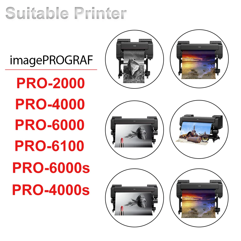 PFI1700 PFI-1700 Ink Cartridge 100% Compatible for Canon Pro 2000 4000 4000s 6000 6000s pro 2100 4100 6100 With Pigment Ink