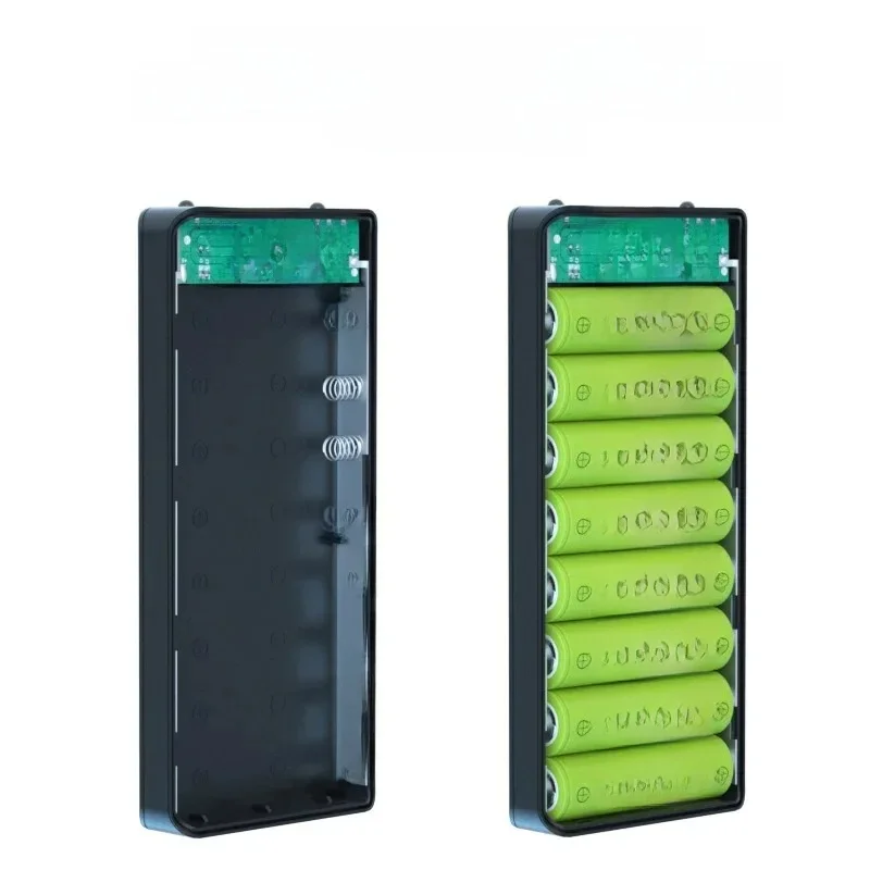 18650 Batterijhouder DIY Shell Dual USB Type C Charge Powerbank Case voor iPhone Xiaomi 18650 Batterij Power Bank Case Opbergdoos - afbeelding 2
