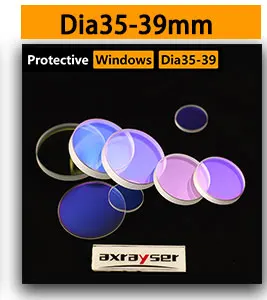 Raytools Objektiv Original Laserschutzfenster D27.9*4.1mm / D24.9*1.5mm 211LCG0037 JGS1 1064nm Quarzglas BT210 BT240 – Detail 3