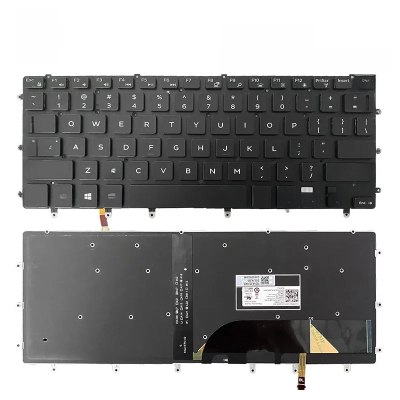 Nowa oryginalna klawiatura do laptopa DELL Precision 5510 5520 5530 M5520 0GDT9F z podświetleniem — zdjęcie 2