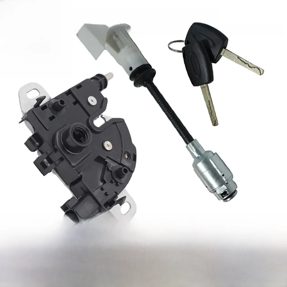 3M5116700AC 4M5AA16B970BA Do Ford Focus MK2 C-MAX Nowy zestaw naprawczy zamka zatrzasku maski silnika 4895285 1343577 akcesoria samochodowe — zdjęcie 2