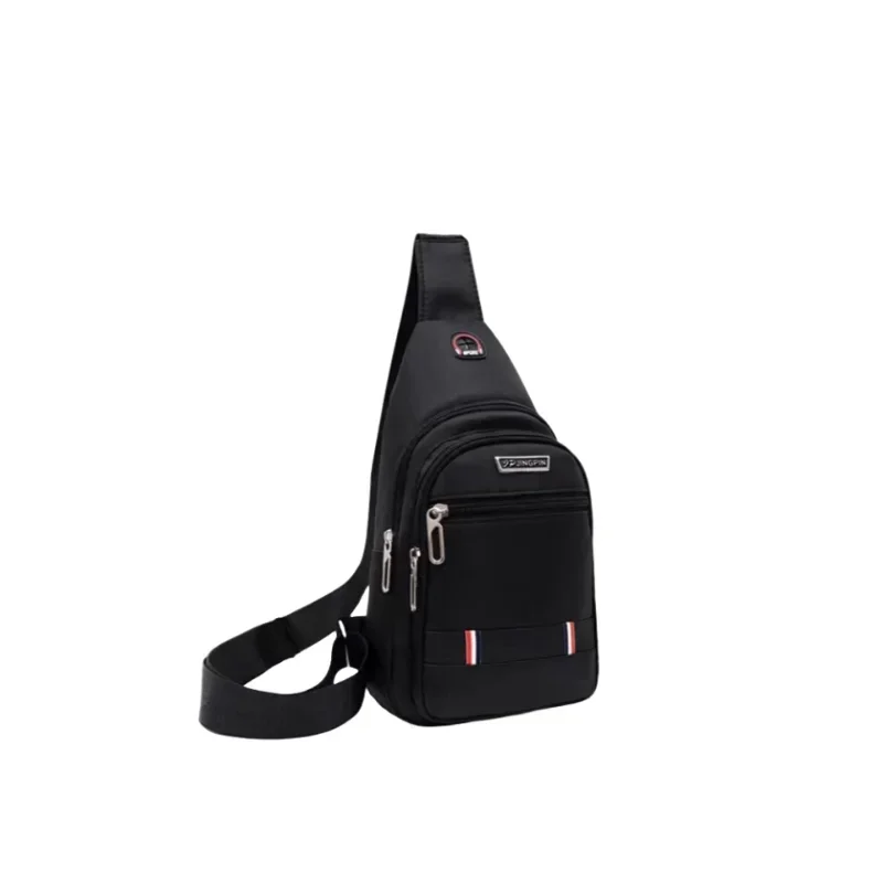 OutDoor Travel Fashion Mens CrossBorder Mała poliestrowa torba na ramię w klatce piersiowej Trend Leisure. — zdjęcie 2