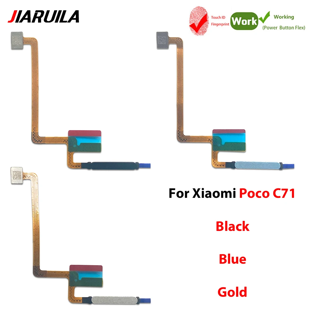 5-pecas-para-xiaomi-poco-c71-cabo-flexivel-do-sensor-de-impressao-digital-e-botao-pecas-de-reparo