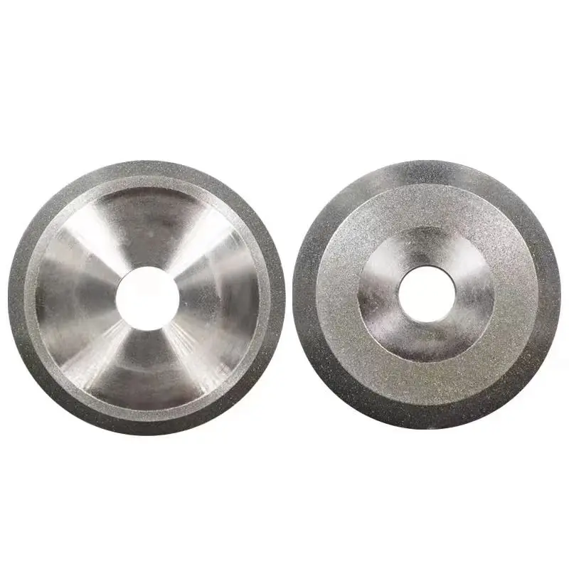 SDC Single Bevel Diamond Grinding Wheel 125mm Dx32mm Hole 30/45/60 Degree for Grinding Tungsten Steel CBN Ceramic Milling Cutter