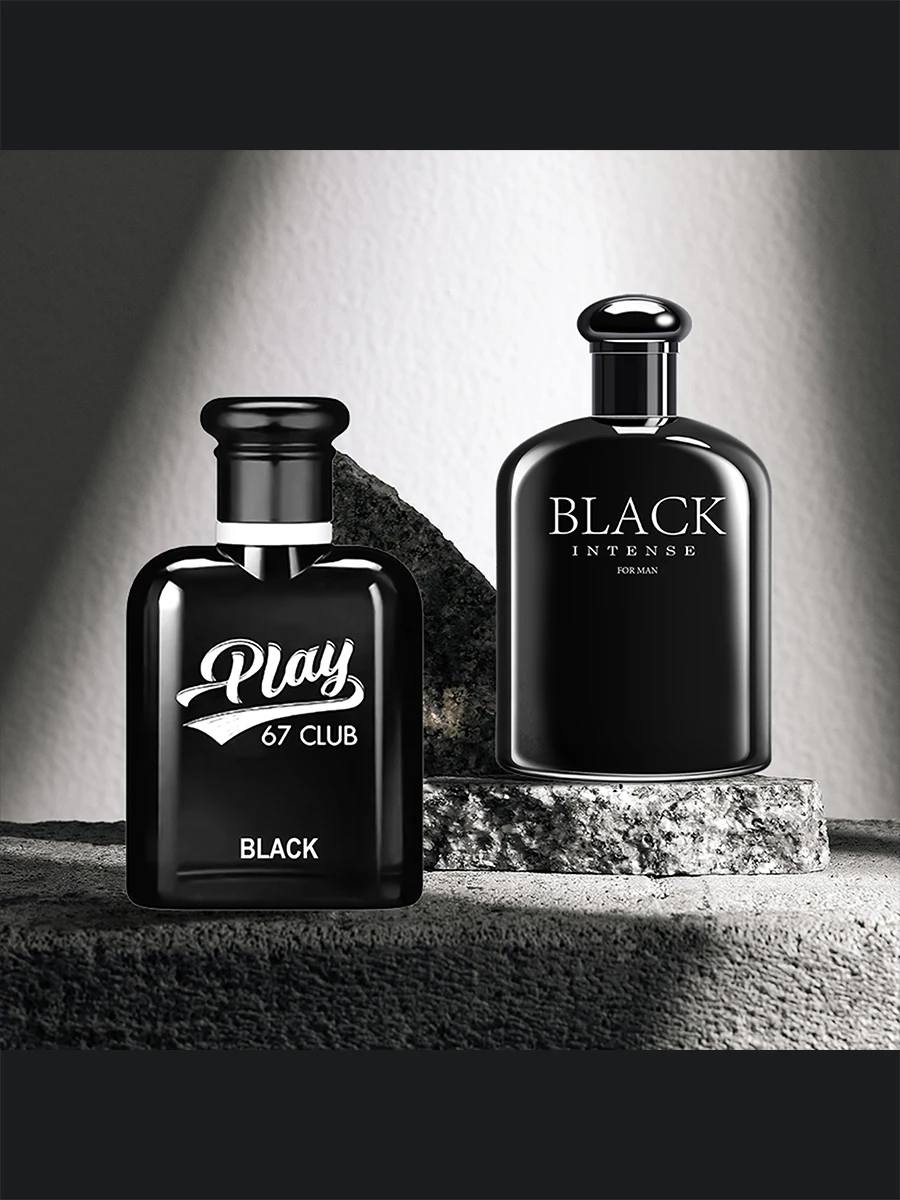 2PACK/200ML Set Parfum Pria |   Aroma Kayu yang Aromatik dengan Nuansa Mangga, Cendana, dan Jeruk | Wangian Tahan Lama untuk Pria | Hadiah untuk Dia