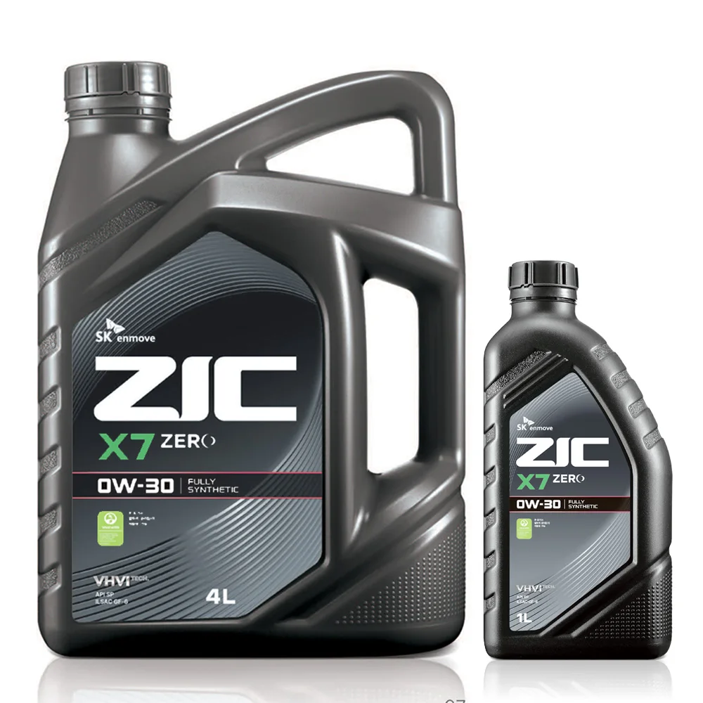 SK ZIL X7 zero gasolina/gasolina 0W30 aceite de motor 5L (1 4L + 1 1l)