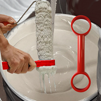 Paint Roller Cleaner Compact DIY Home Painting Handle Tool Paint Saving Tool Roller Brush Cleaning Gadget Equipment