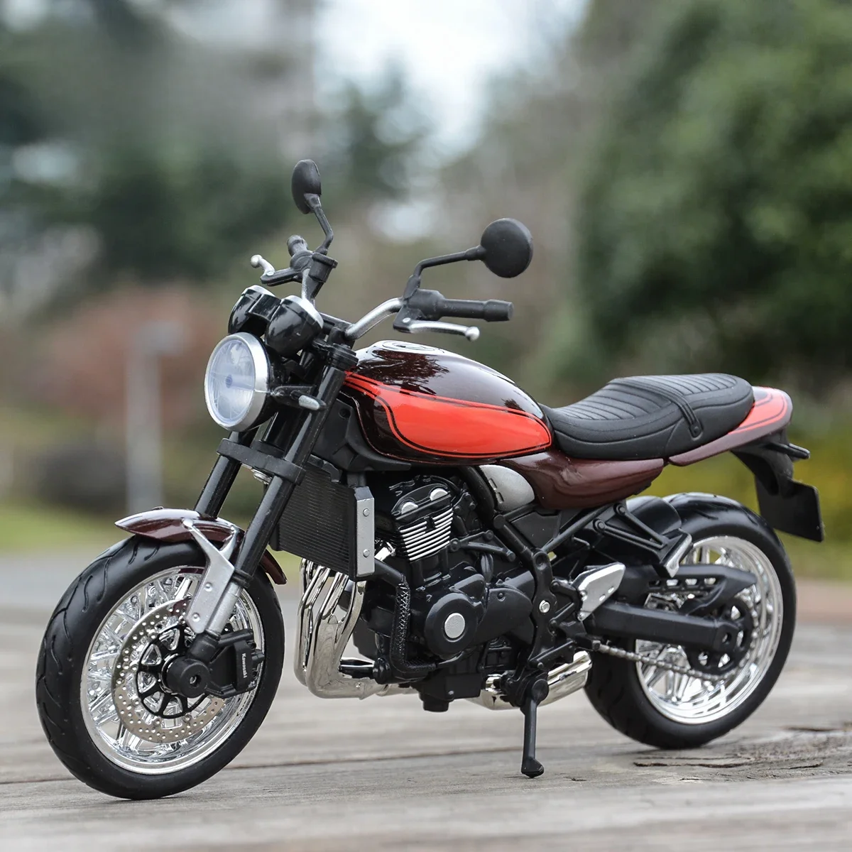 Maisto 1:12 Kawasaki Z900RS véhicules moulés sous pression loisirs de collection modèle de moto jouets