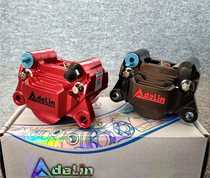 Adelin ADL 28 Forged Aluminun Racing Motorcycle 34mm Piston Rear Disc Disk Brake Caliper 84mm for MSX125 NIU N1 BWS RS100 GTR M3