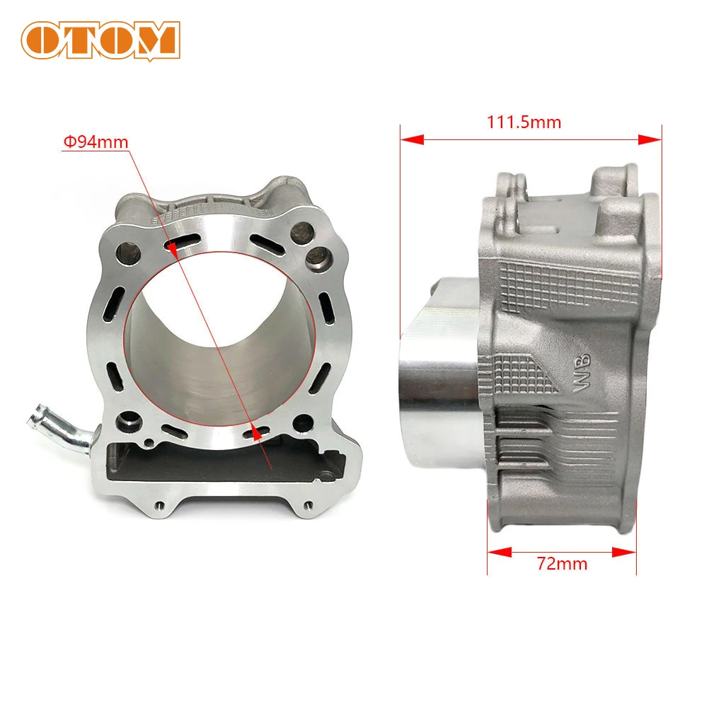 Motorcycle Accessories Engine 94mm Cylinder Kit Cylinder Block Piston Pin Gasket Piston Ring For SUZUKI DRZ400 LTZ400 Dirt Bike