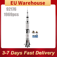 1969pcs Space Rockets Construction Building Block Set Universe Brick Toys For Adults Kids Birthday Gifts Compatible With 92176