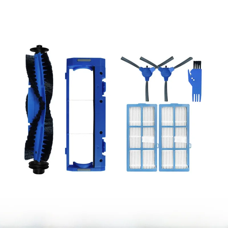 Accessoires de remplacement pour aspirateur Robot Proscenic 850T, pièces de rechange, filtre de brosse latérale principale, couvercle de brosse de chiffon Hepa