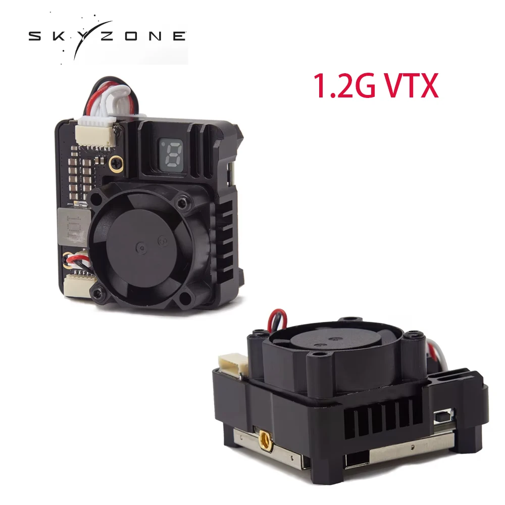 SKYZONE VTX 1.2G 2.5W 56CH Video Transmitter High Power TX1225 with CNC shell Support 5G for FPV Long Range Fixed-wing RC Drones - image 1 of 6