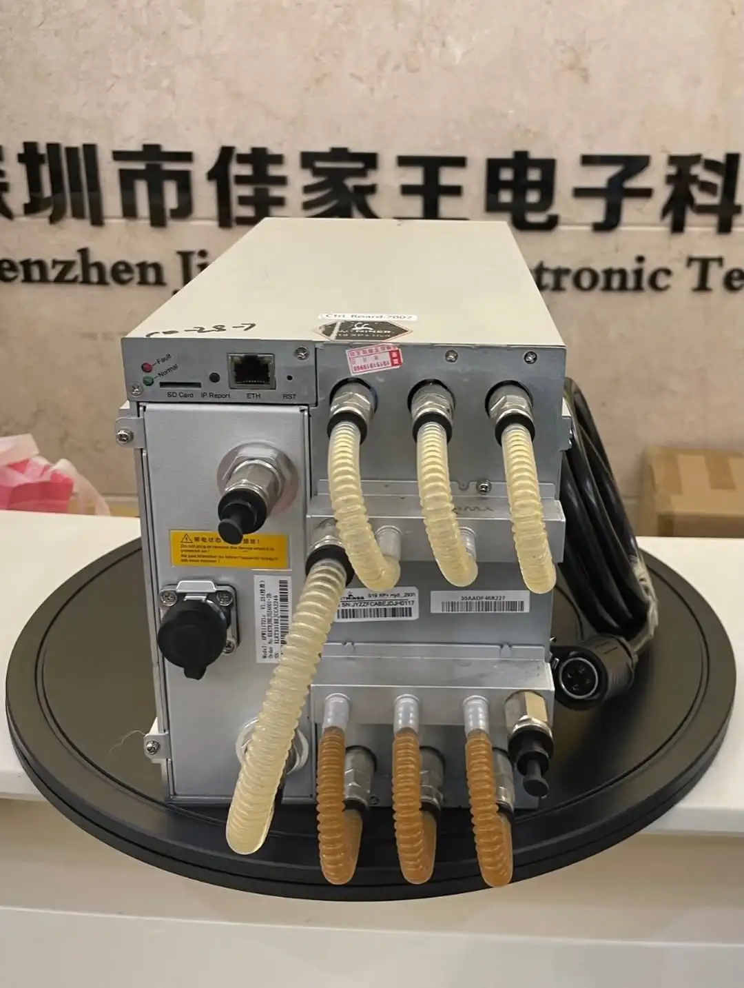 

GO _ GOOD DEAL_ Antminer S21 XP+ Hydro 500TH/s 5500W SHA-256 Bitcoin Miner — Hydro Cooling BTC/BCH/BSV ASIC Mining Machine,