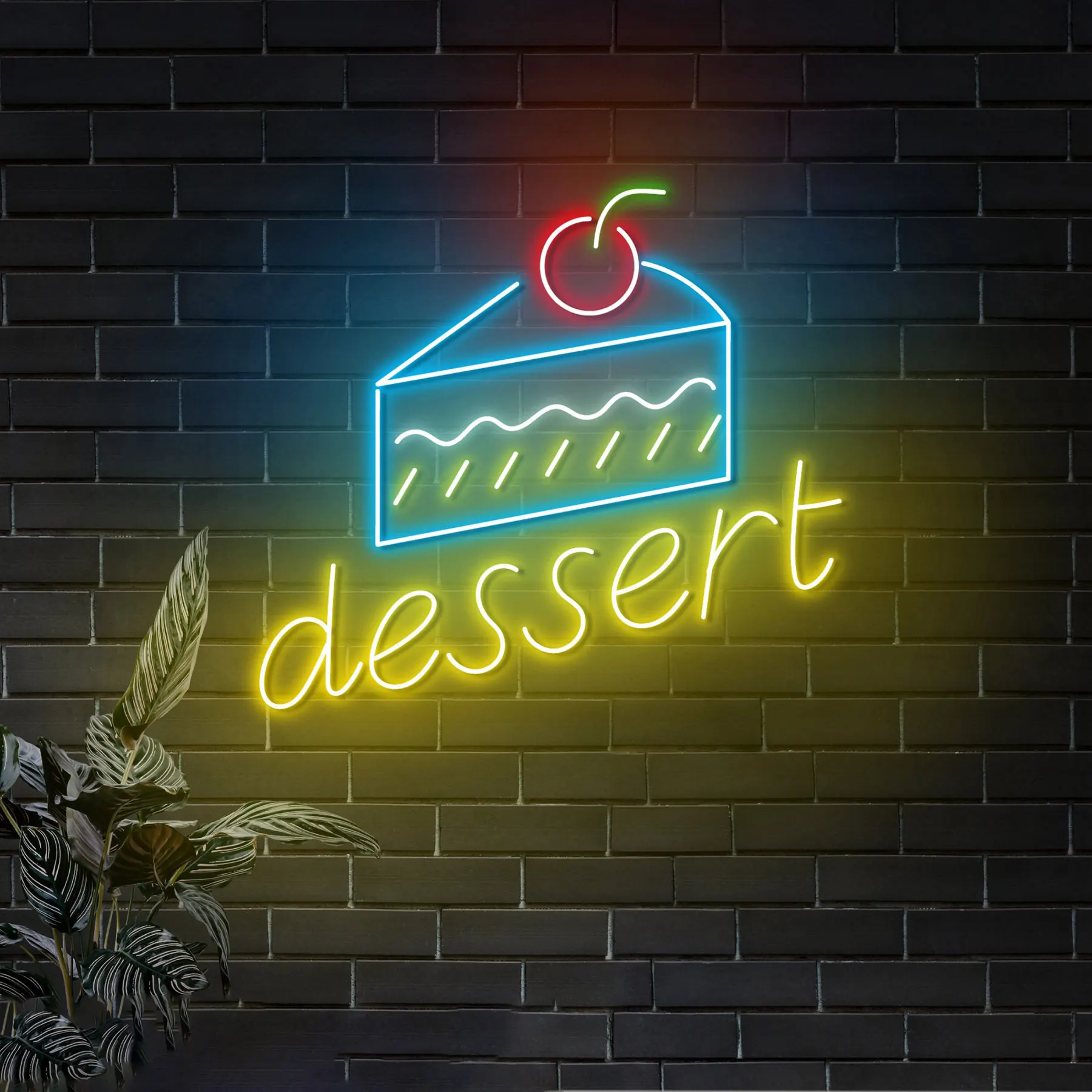 

Grand Opening Dessert Neon Sign Open Dessert Business Store And Coffee Shop Sign Wall Decor Art Hanging Bakery Coffee Shop Decor