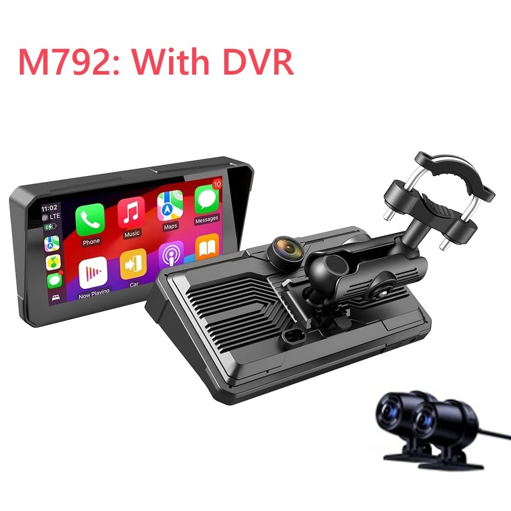 M790/M792 Motorfiets Smart Screen 6 Inch IPS Touchscreen 1440*720 Resolutie 1000NIT Helderheid Bluetooth V5.0 WiFi 2.4+5G