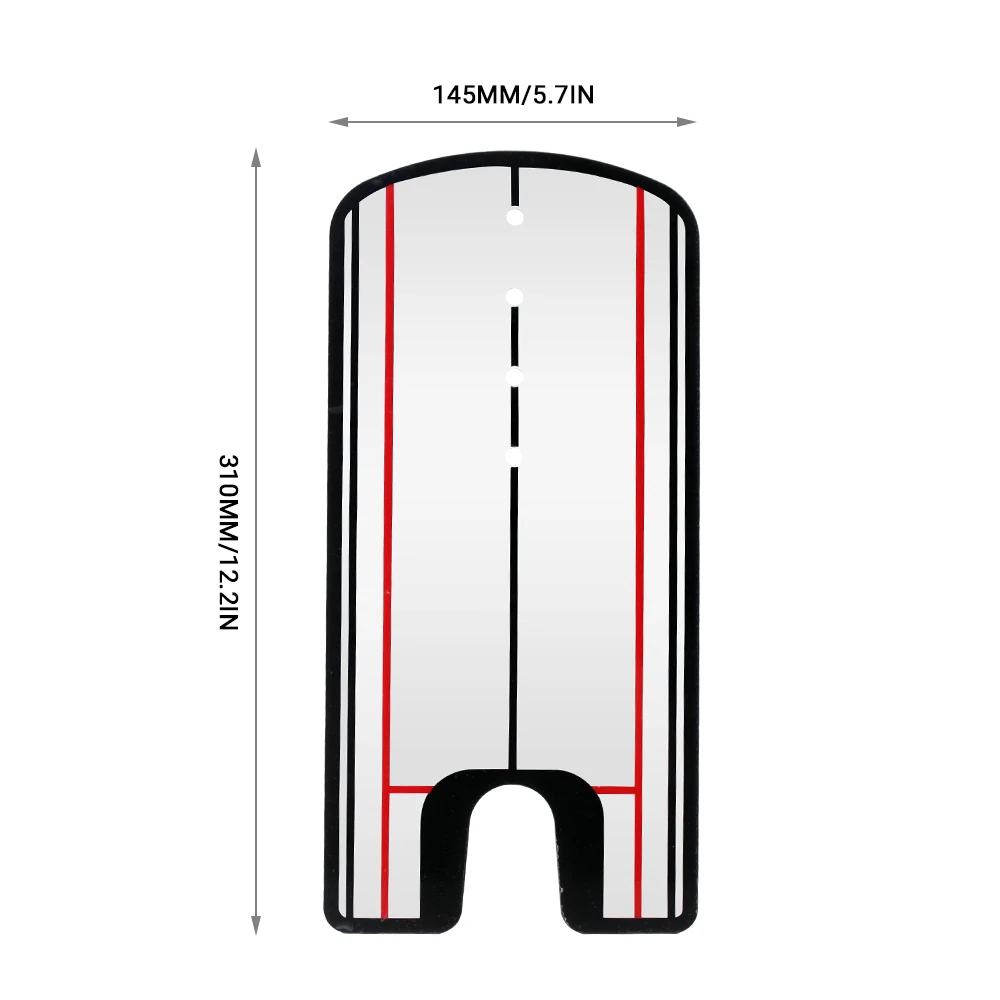Golf Putting Alignment Mirror with Putting Cup Combo Portable Swing Training Aids Practice Putting Trainer with Hole Cup Set