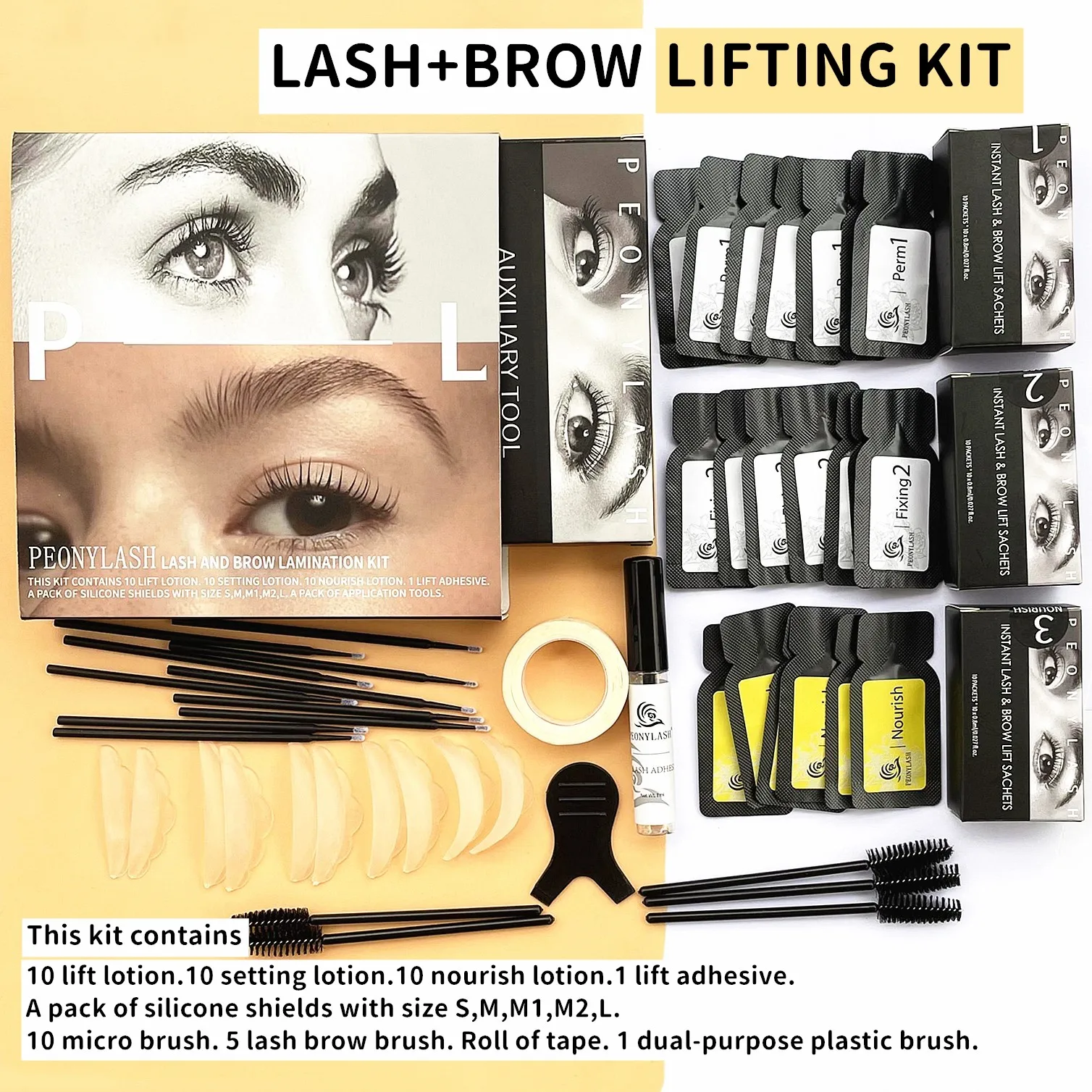 Floral Scented Lash Lift Solution 5 Minutes Fast Eyelash Lift Solution Sachet Curl Up To 45 Days Brow Lift Lamination