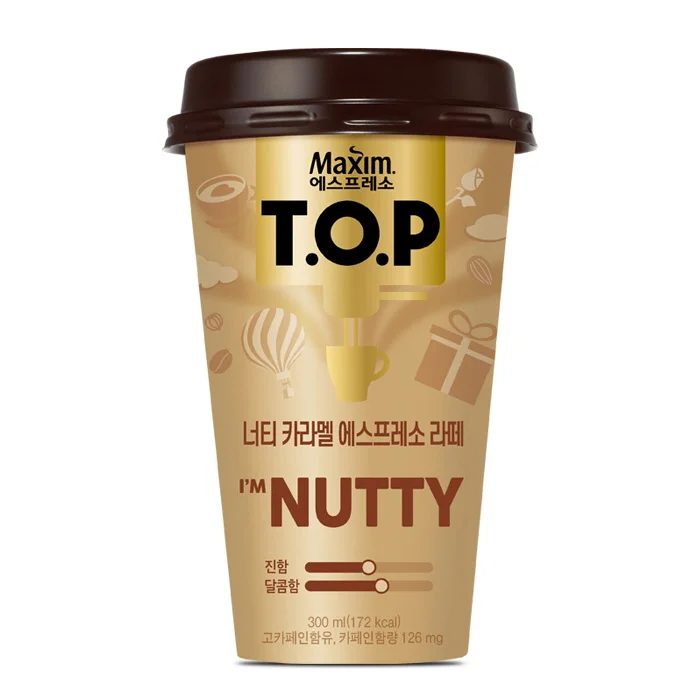 티오피 너티 카라멜 에스프레소 라떼 컵커피 300ml x 10컵